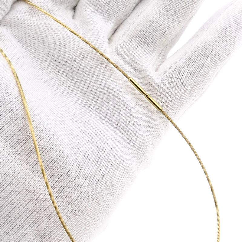 Image 9 of 14 Karat Cable Chain Necklace; 45.5 cm