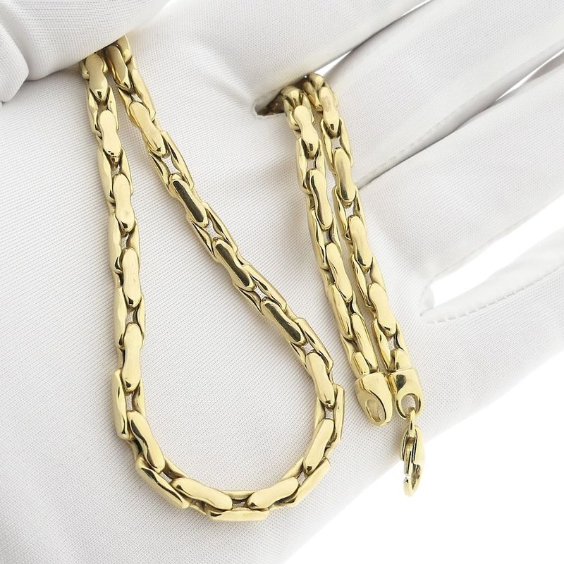 Image 7 of Gold Cardano link chain