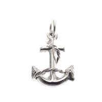 Silver charm; Anchor