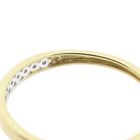 Image 8 of Gold ring with diamonds; 0.045 ct.