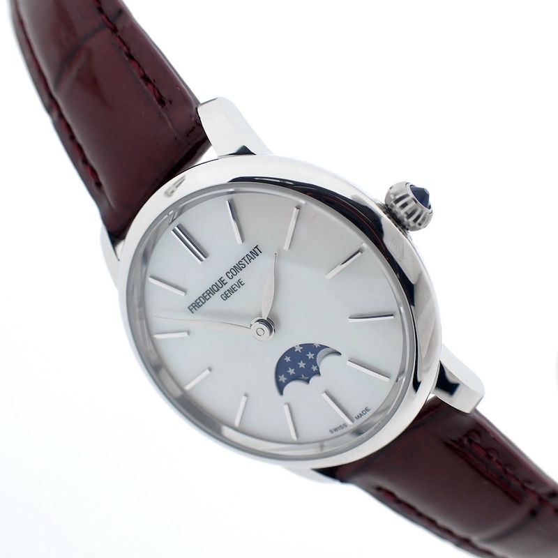 Image 3 of Frederique Constant 'Slimline'; Women's watch with moon phase