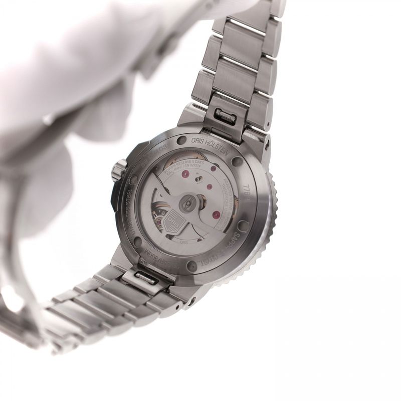 Afbeelding 8 van Oris Aquis Date '5-Days' 0140077694154; Automatisch Heren Horloge