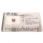 Image 1 of 1.15 ct. Rose cut diamond Orange brown N/A + AIG Certificate