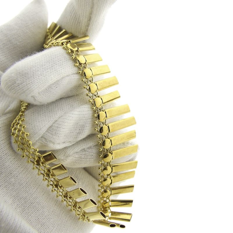 Image 9 of Golden Cleopatra necklace.