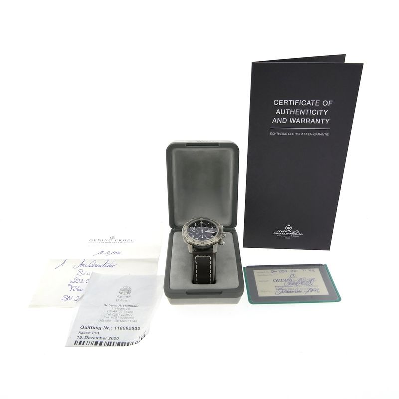 Image 4 of Sinn 203 Ti Ar; Titanium heren chronograaf horloge