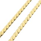 Image 7 of Gold S-link chain; 45 cm
