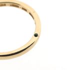 Image 4 of Gold ring with emerald and diamond | 0.10 ct.