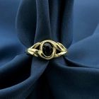 Image 9 of Vintage gold ring with sapphire