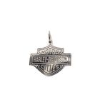 Image 4 of White gold Harley Davidson necklace pendant