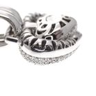 Image 3 of 18-karat white gold heart pendant; Chimento | 3.24 ct. diamond