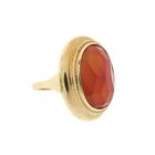 Image 5 of Gold ring with carnelian | Vintage