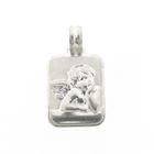 Image 1 of Silver pendant of a guardian angel