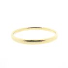 Image 1 of Gold smooth slave bracelet | Ø 60 mm
