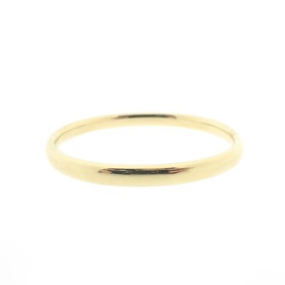 Image 1 of Gold smooth slave bracelet | Ø 60 mm