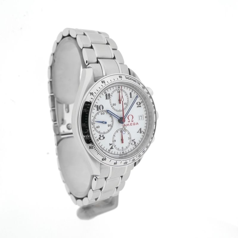 Image 3 of Omega Speedmaster Date 'Olympic' 3513.20.00; Chronograph men's watch