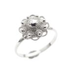 Image 1 of Silver ring with Zeeland button