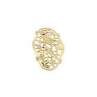 Image 9 of Vintage gold brooch with a floral design