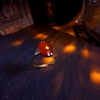 Image 2 of Gold ring with carnelian | Vintage