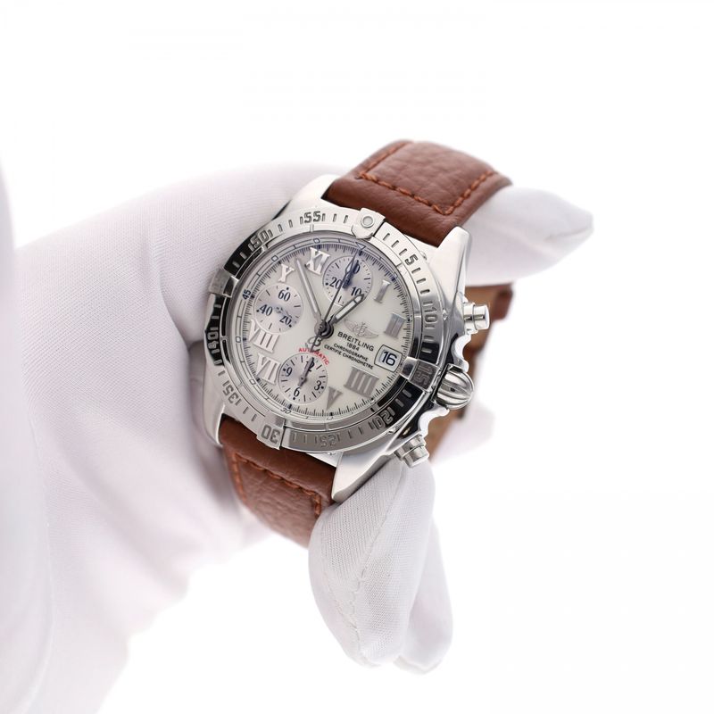 Image 14 of Breitling Chrono Cockpit A13358; Automatic Men's Watch