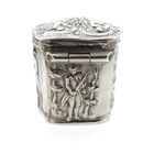 Image 5 of Vintage silver loderein box | English hallmarked