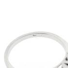 Image 6 of White gold ring with diamond | 0.15 ct.