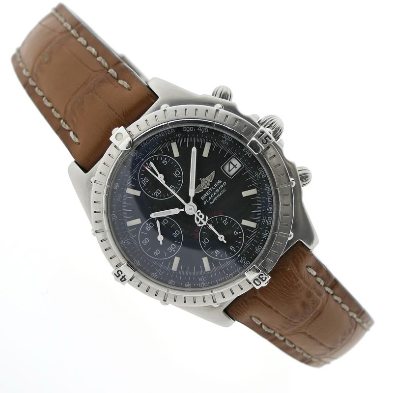 Image 13 of Breitling Chronomat Blackbird A13050; Chronograph men's watch