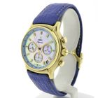 Image 2 of Ebel 1911 El Primero Chronograph; 18k gold watch with mother-of-pearl dial and diamonds