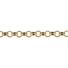 Image 2 of Gold jasseron link chain