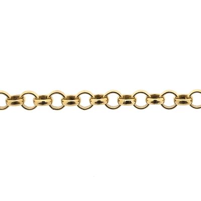 Image 2 of Gold jasseron link chain