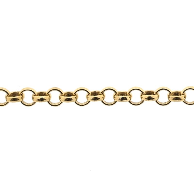 Image 2 of Gold jasseron link chain
