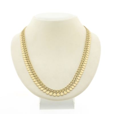 8 carat necklace with bead link Image 1 of 8 carat necklace with bead link