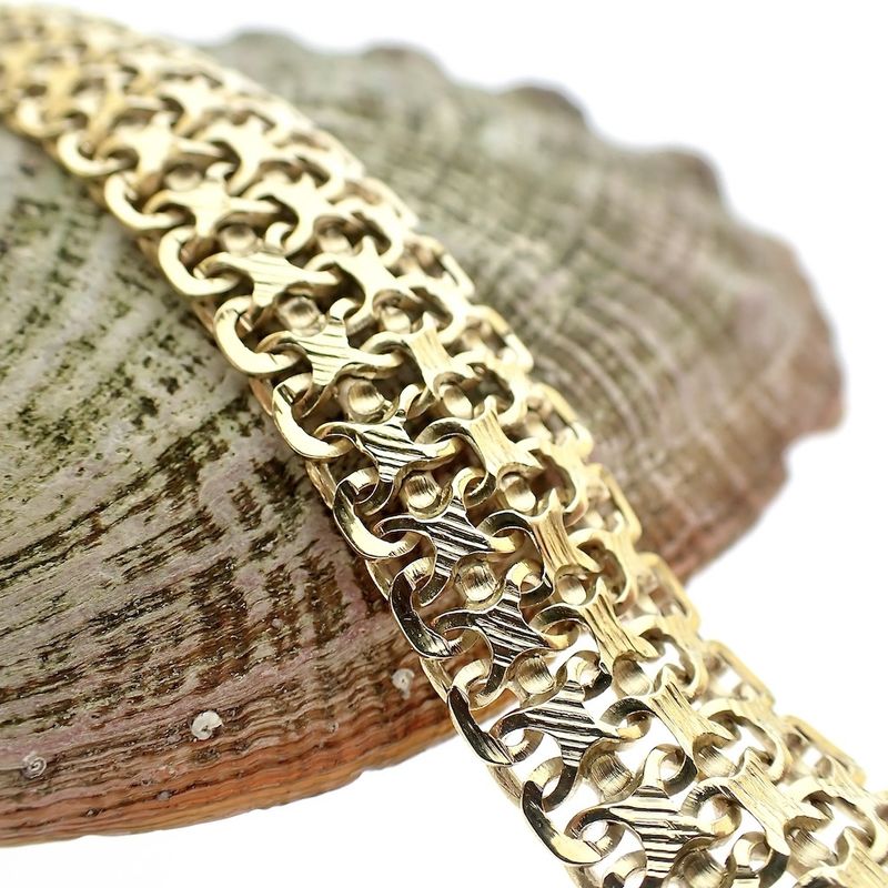 Image 7 of Gold fantasy link bracelet