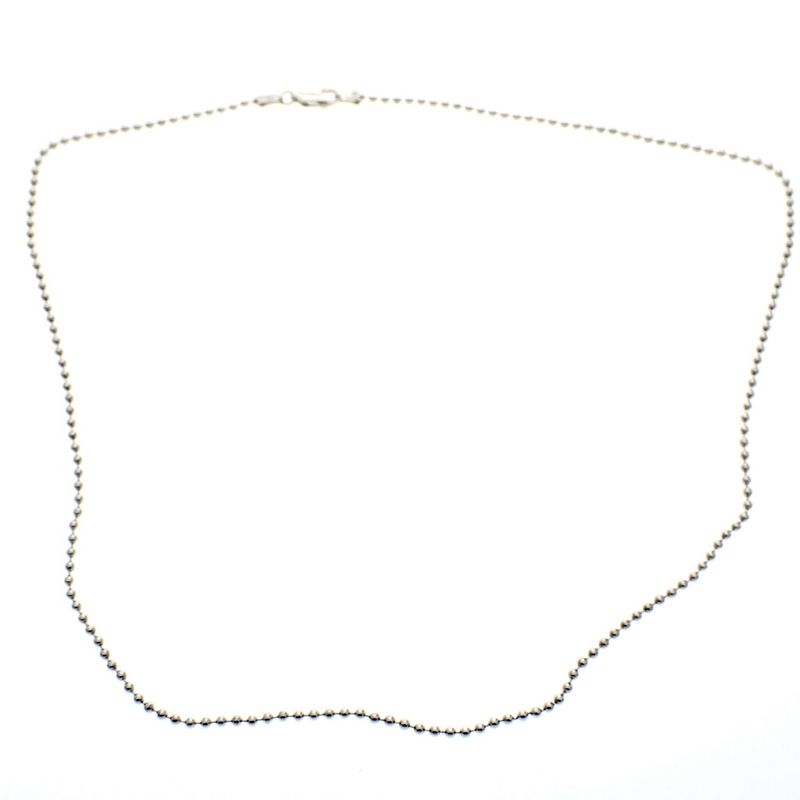 Image 5 of Silver ball necklace | 46 cm