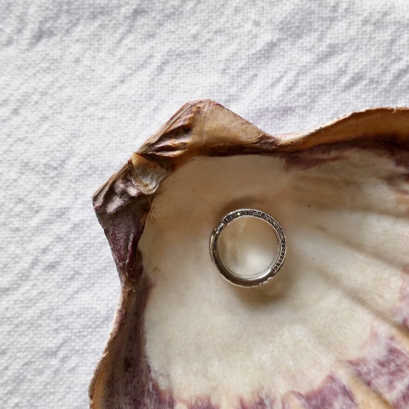 Image 3 of ESPRIT silver ring with zirconia.