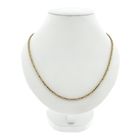 Image 3 of Gold square king link necklace | 61 cm