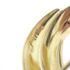 Image 5 of Vintage gold abstract brooch