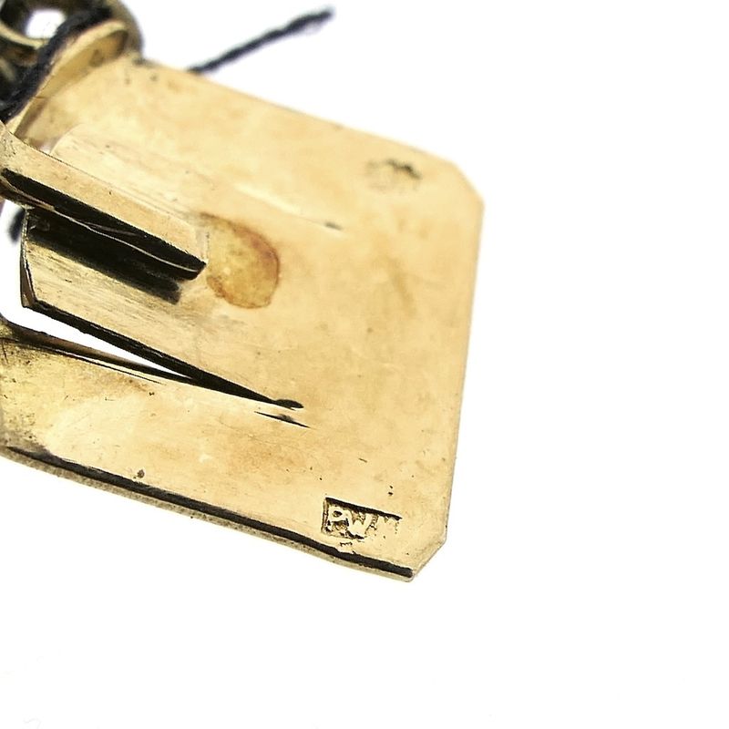 Image 4 of Garnet bracelet with gold clasp; Antique/vintage | 20 cm