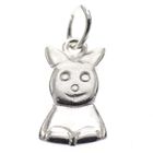 Image 1 of Silver pendant; Rabbit