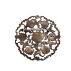 Image 5 of Large silver brooch | Floral design