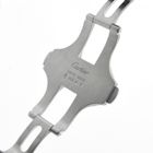 Image 12 of Cartier Santos 100 XL Chronograph 'Factory-Set' Diamonds 2891; 18k white gold watch with diamonds