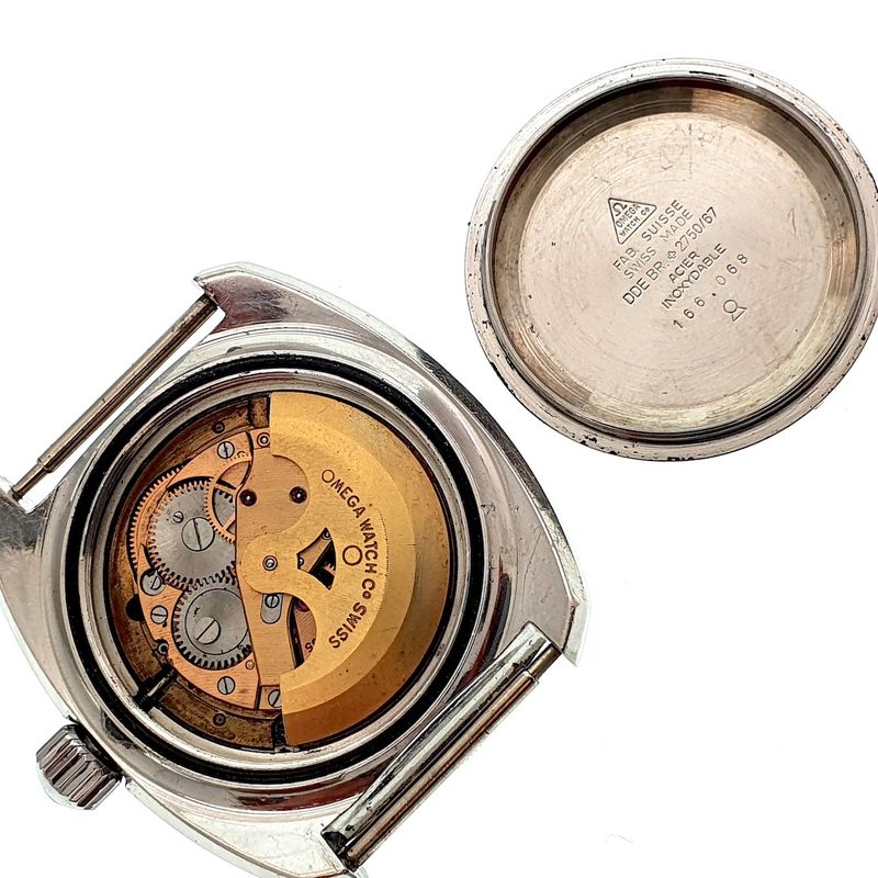 Image 5 of Omega Seamaster 200M 'Banana'; Vintage heren horloge