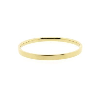 Image 1 of Gold smooth slave bracelet | Ø 65 mm