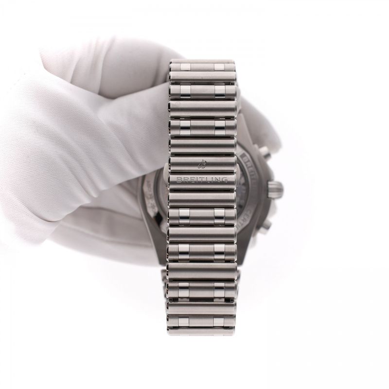 Image 12 of Breitling Chronomat B01 42mm AB013401G1A1; Men's Chronograph Watch