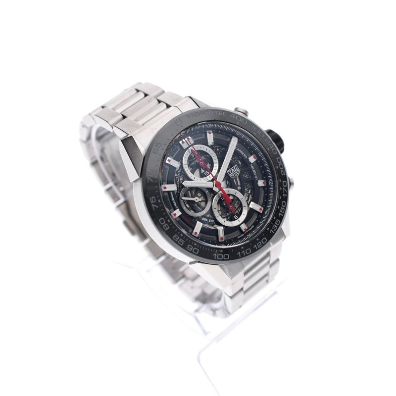 Image 4 of TAG Heuer Carrera 'Calibre 01' Chronograph CAR201U.BA0766; Automatic Men's Watch