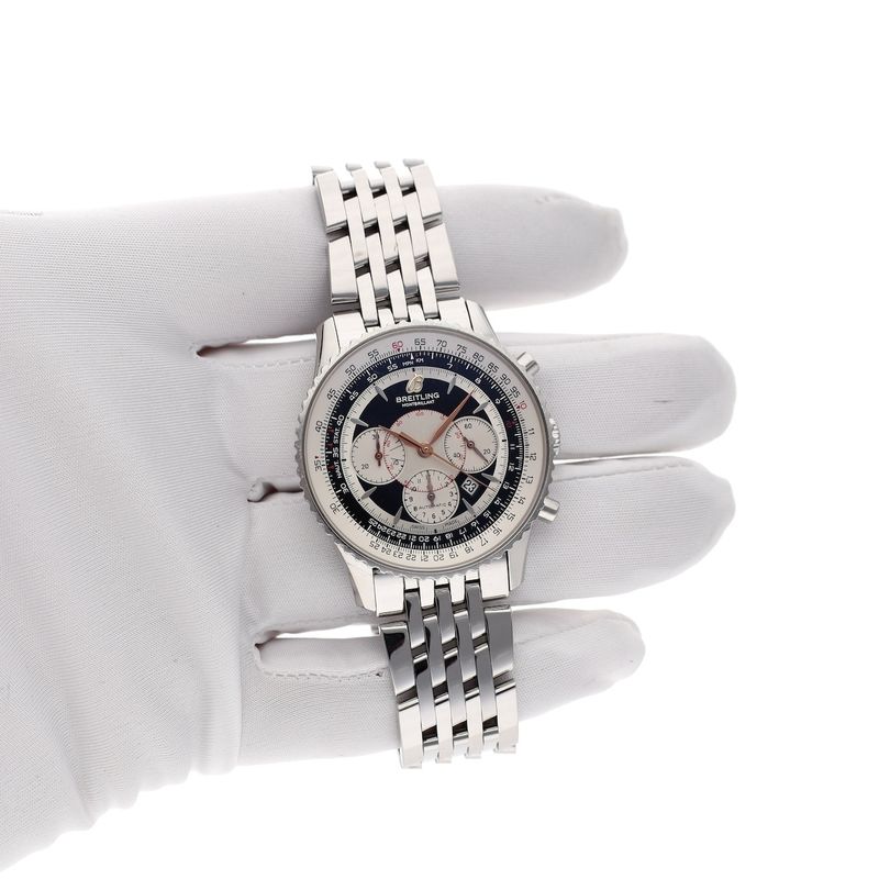 Image 20 of Breitling Montbrillant Chronograph 38mm A41370; Automatic watch