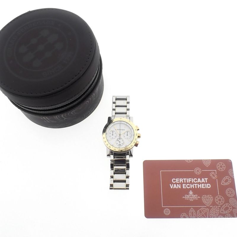 Image 11 of Girard Perregaux GP 7000; Gold/steel chronograph watch