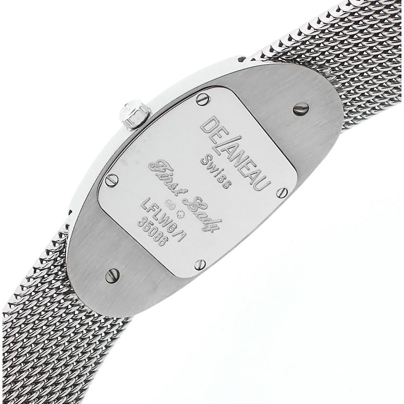 Image 5 of Delaneau 'First Lady'; 18k white gold women's watch with diamonds