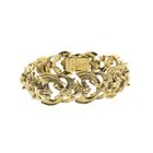 Image 1 of Gold bracelet with diamonds; 0.80 ct.