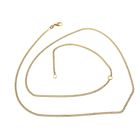 Image 5 of Gold gourmet link chain | 54 cm