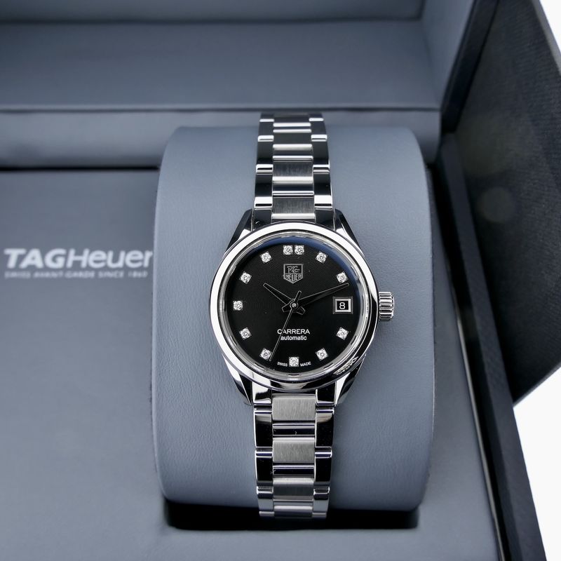Image 12 of Tag Heuer Carrera Automatic 28mm WAR2413; Automatic women's watch with diamonds